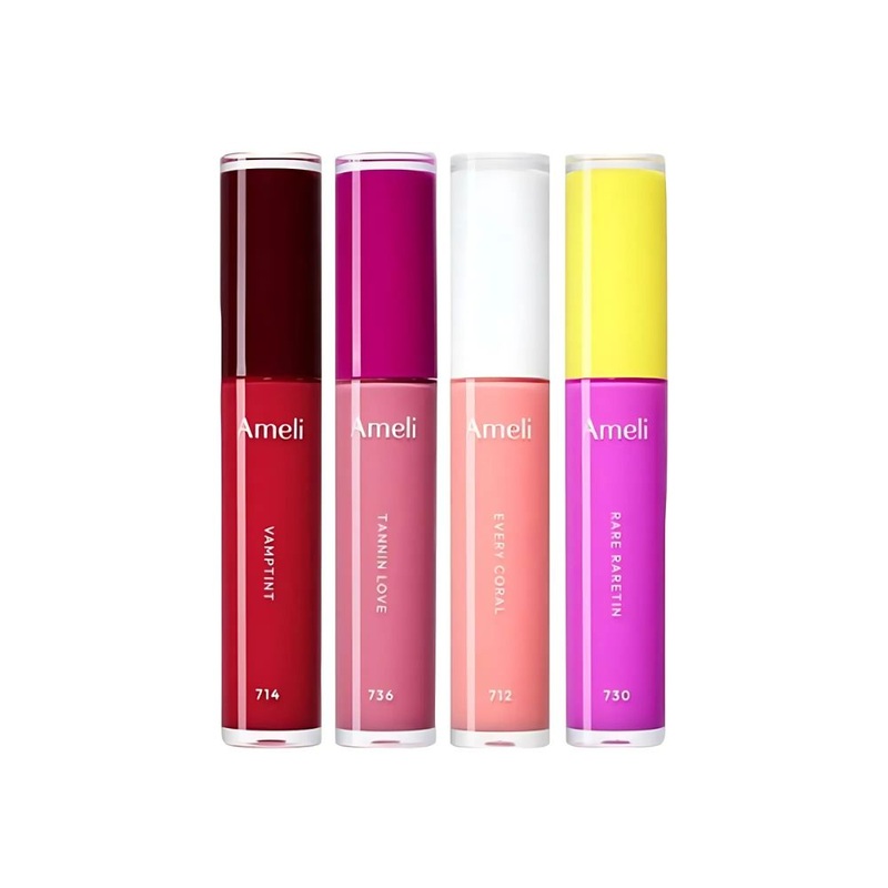 Ameli Narcissism Lip Tint 4.5g (7 colors to choose) 712 Every Coral
