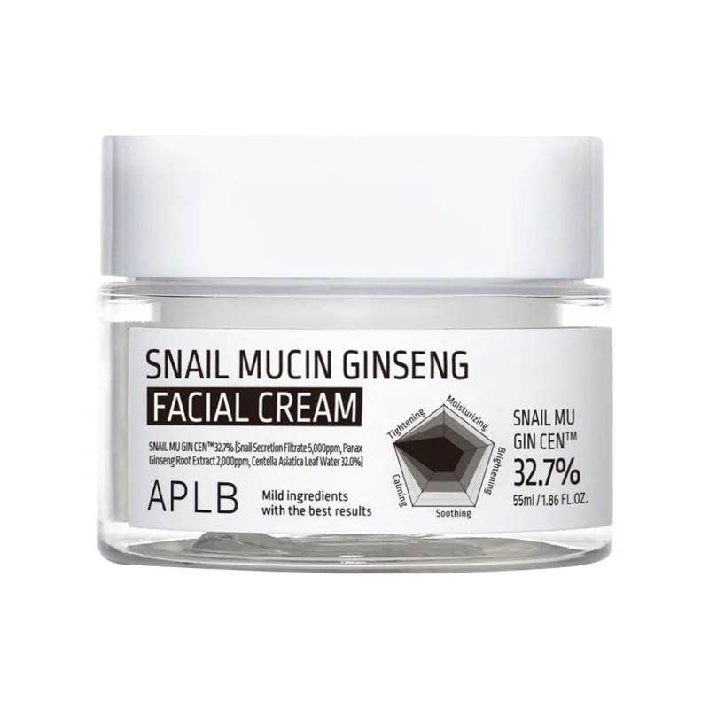 APLB Snail Mucin Ginseng Facial Cream 55ml