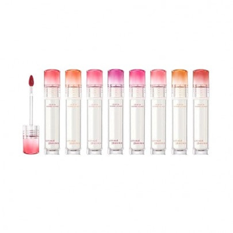 CLIO Crystal Glam Tint (8colors) #01 Vintage Apple: A clear red color 35g
