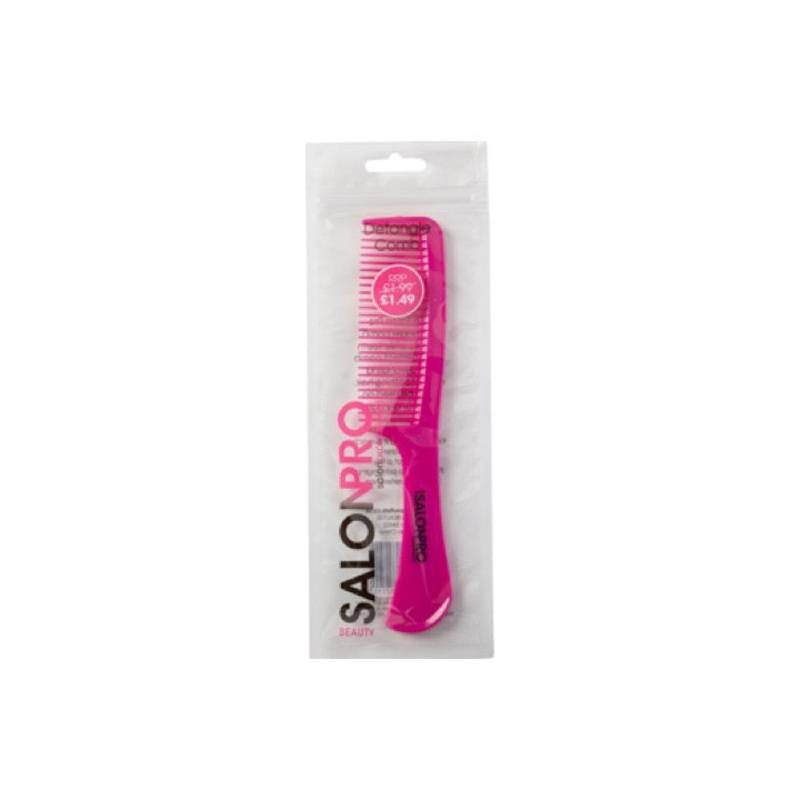 Beauty SalonPro Detangling Comb Pink BEAU135