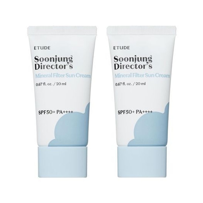 ETUDE SoonJung Director’s Mineral Filter Sun Cream 50ml 1+1 Set