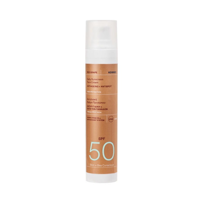 Korres Red Grape Sunscreen Face Cream SPF-50 50ml