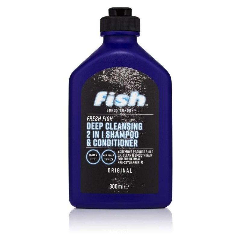 Original Fresh Fish Deep Cleansing 2 In 1 Shampoo & Conditioner 300Ml 300 ML