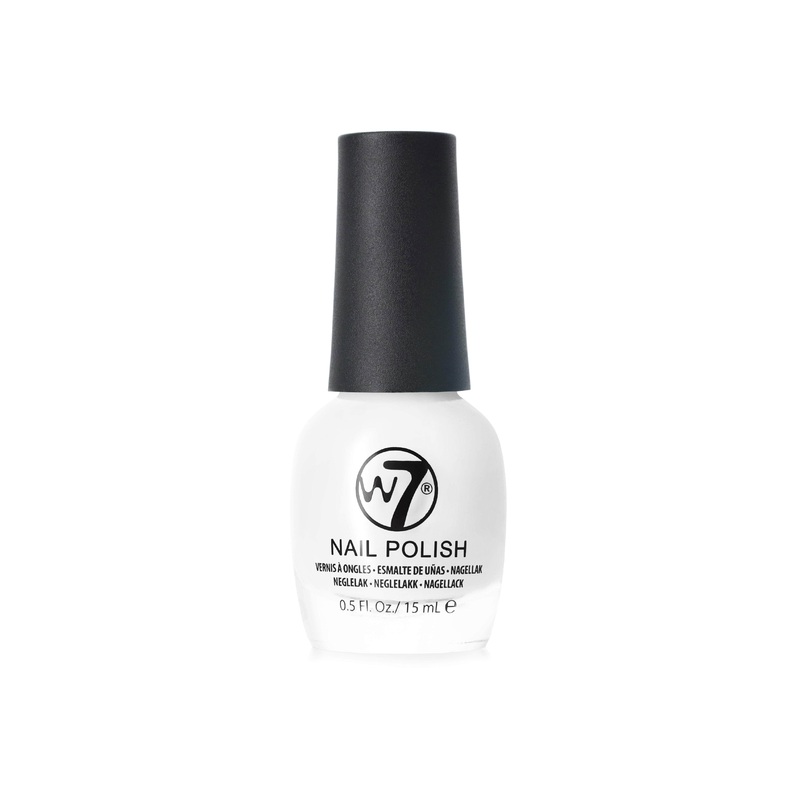 W7 Nail Polish 148 Matte White