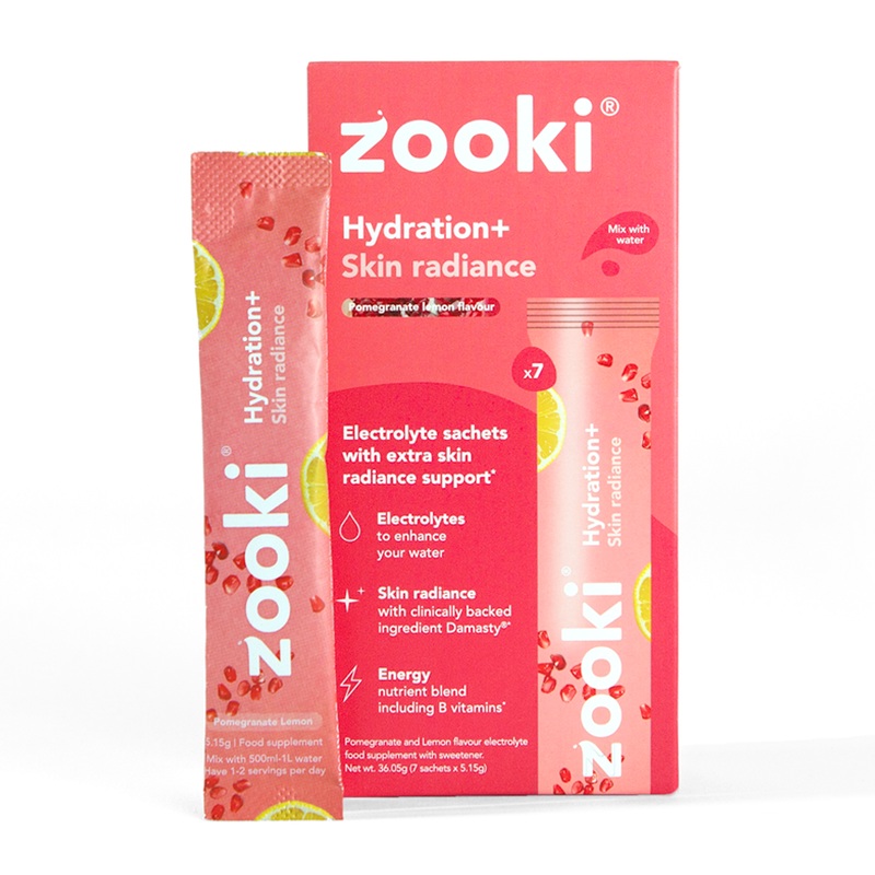 Hydrate+ Skin Radiance, Pomegranate Flavour 7 Sachet