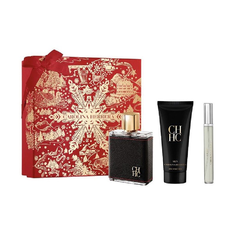 Men’s Perfume Set Carolina Herrera CH MEN EDT