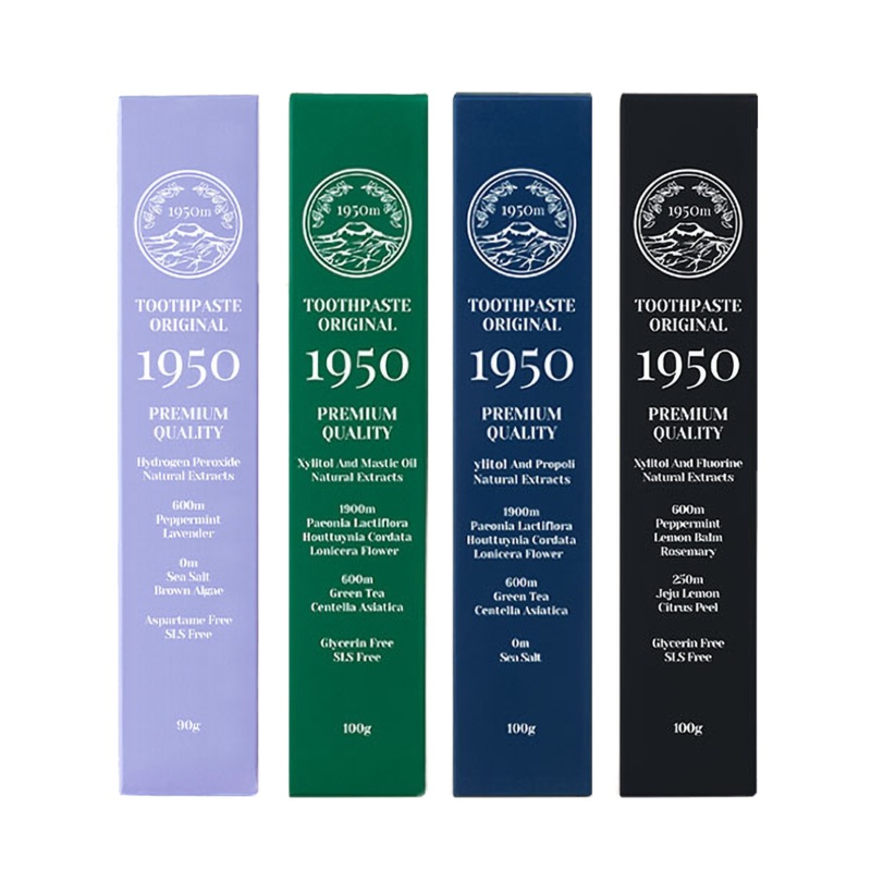 1950 Jeju Original Toothpaste 100g (4 Types) #Original Green