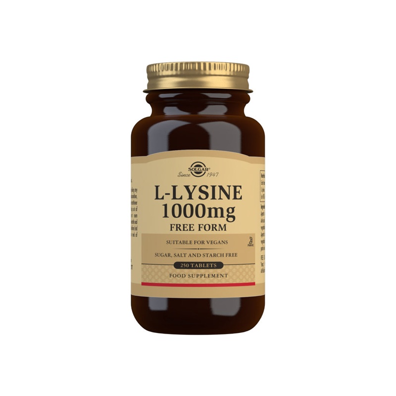 L-Lysine 1000mg 250 tablets
