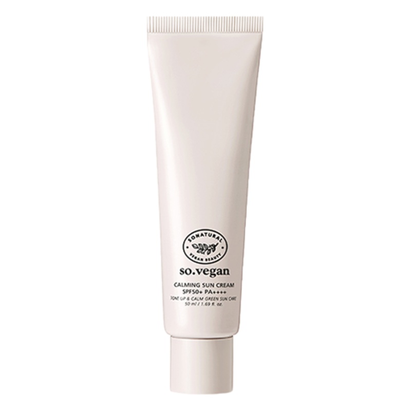 so natural SO Vegan Calming Suncream 50ml SPF50+ PA++++