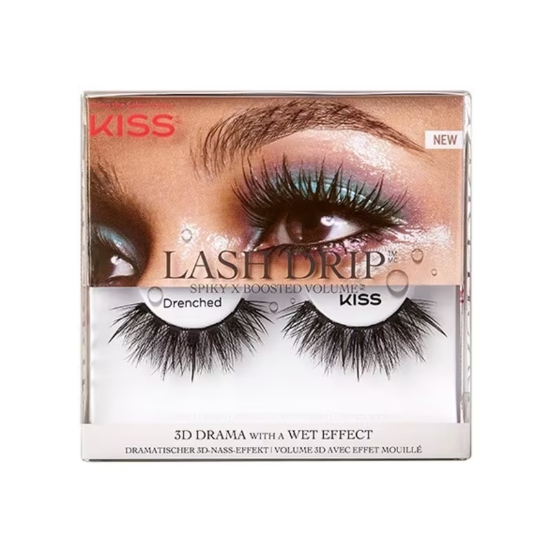 Kiss Lash Drip False Lash Drenched 857252
