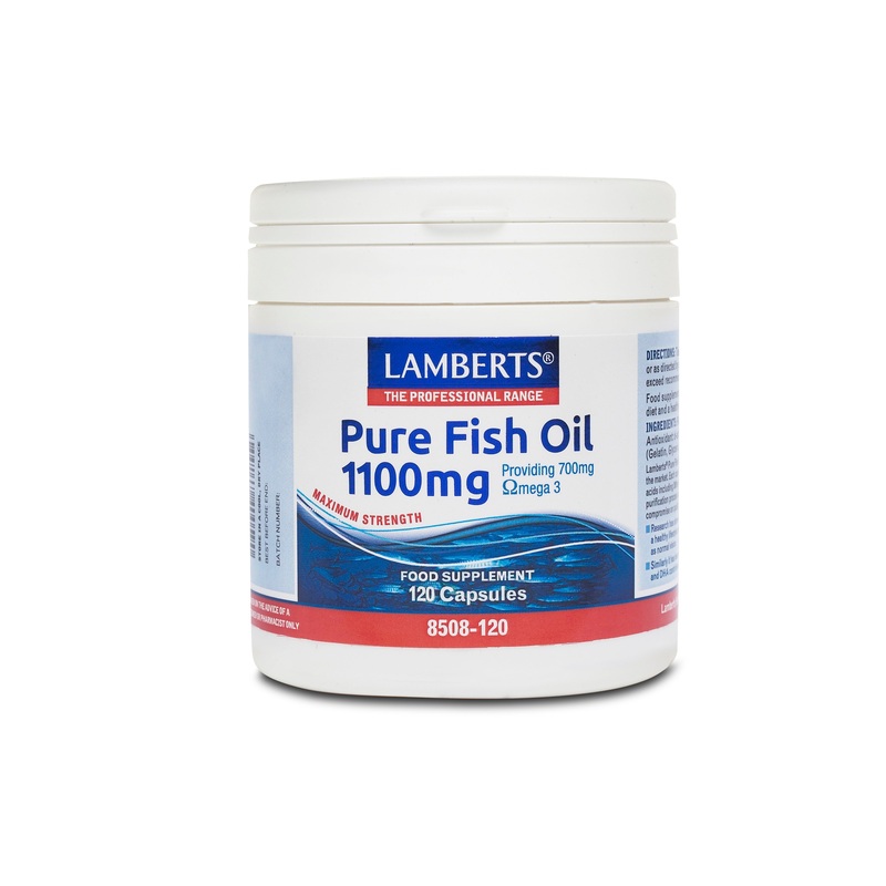 Pure Fish Oil 1100Mg 120 capsules