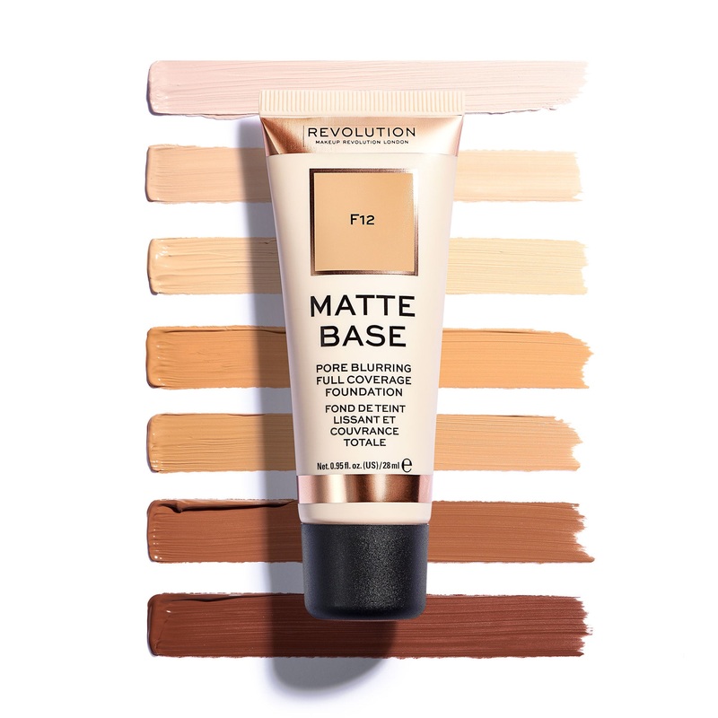 Revolution Matte Base Foundation F0.5