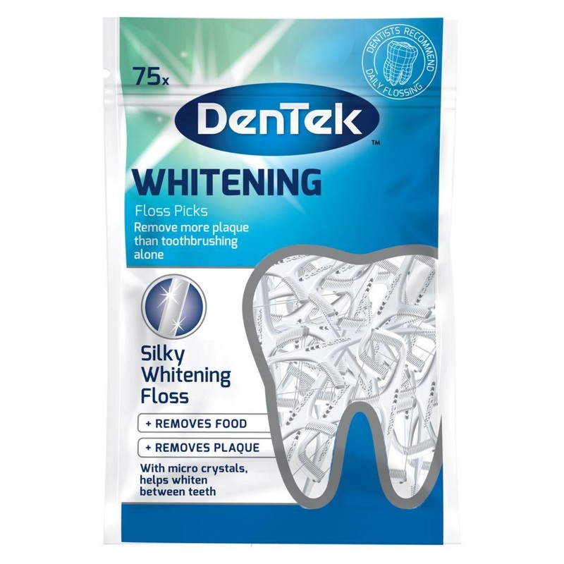 Whitening Silky Floss Picks 75 Picks