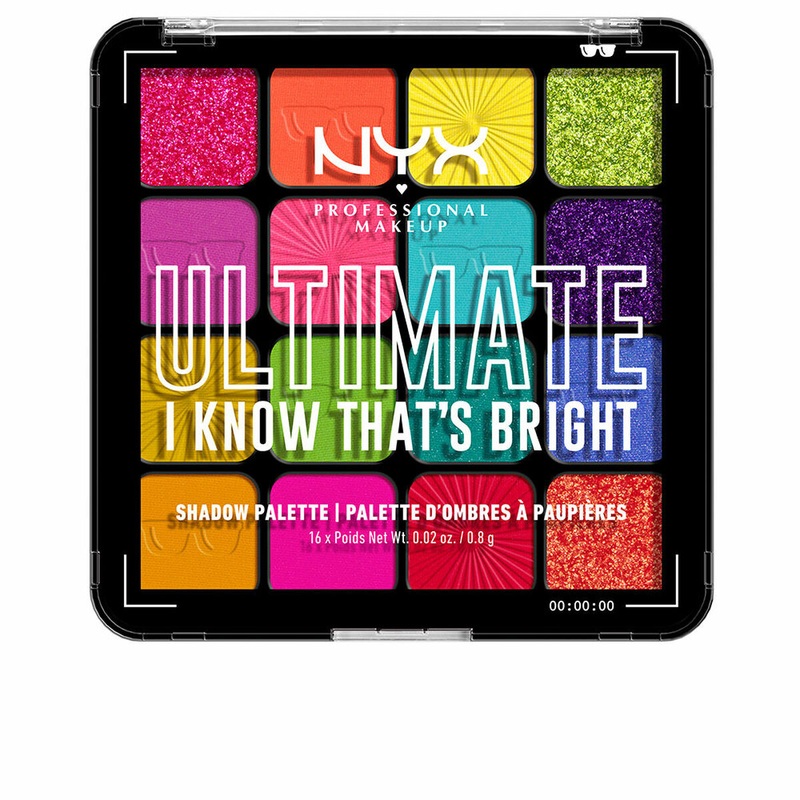Eye Shadow Palette NYX Ultimate #I know that’s bright 16 x 0,83 g