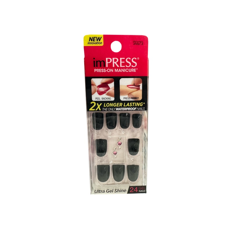 Kiss Impress 24 Nails 56673 Pink Gem