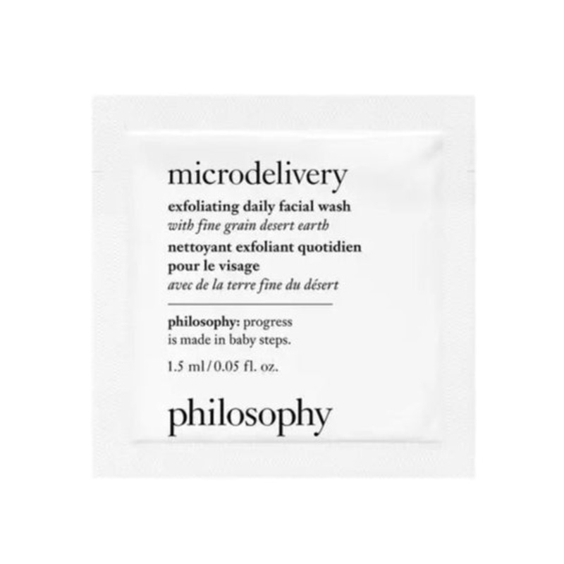 PHILOSOPHY MICRODELIVERY EXFOLIANT WASH 1.5ML