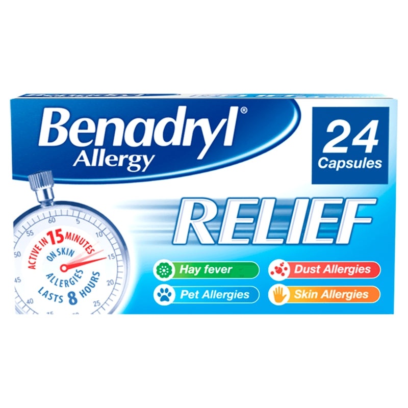 Allergy Relief 24 capsules