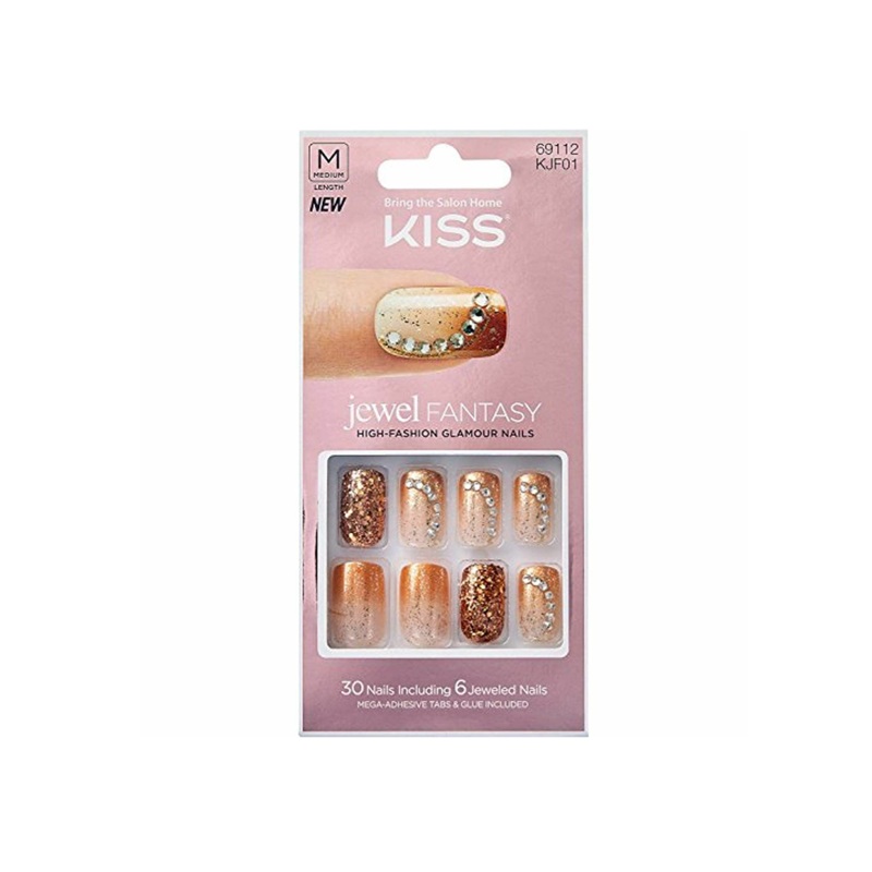 Kiss Jewel Fantasy Nails Bronze Jewel 69112