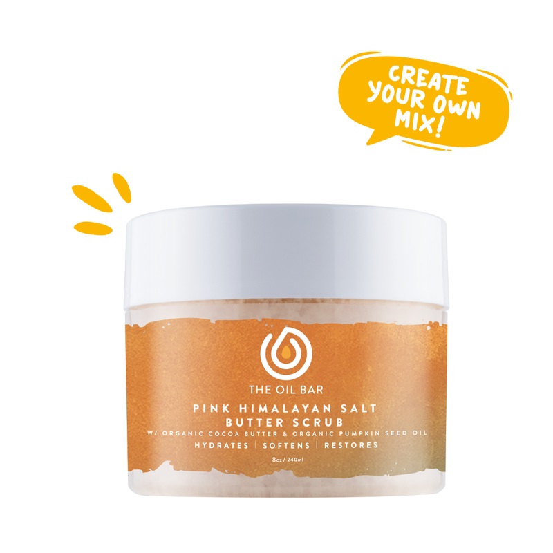 Pink Himalayan Salt Butter Scrub