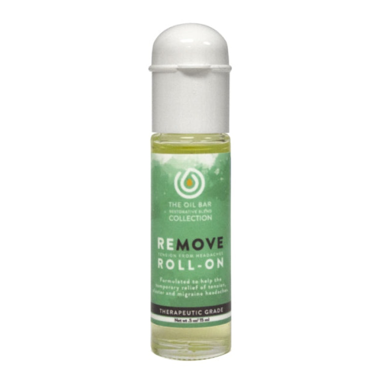 Remove: Tension from headaches Synergy Blend Roll-on