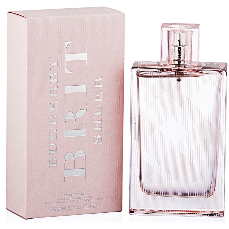 Burberry Brit Sheer 100ml EDT (L) SP