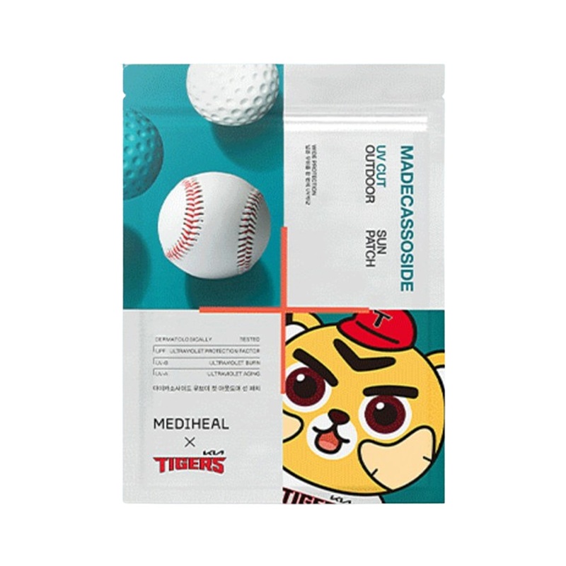 MEDIHEAL Madecassoside UV Cut Outdoor Sun Patch 4-Pack Special Set (KIA Tigers Edition)