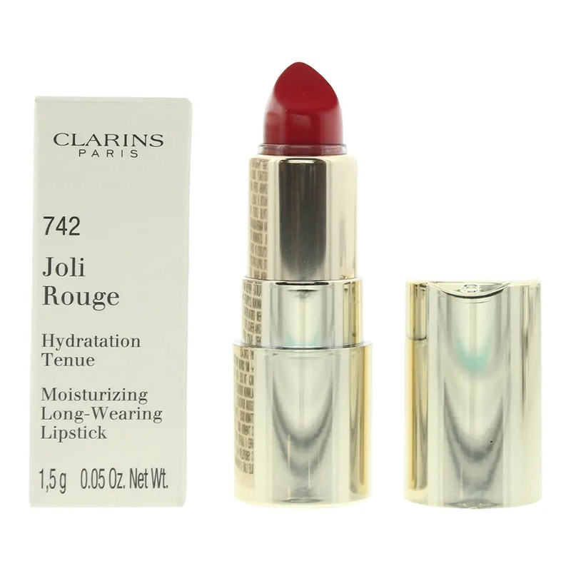 Clarins Joli Rouge Tester 742 Lipstick 1.5g – Ref 443606 – NFIS