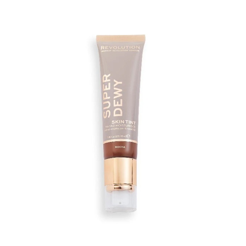 Revolution Super Dewy Skin Tint Tinted Moisturiser Mocha