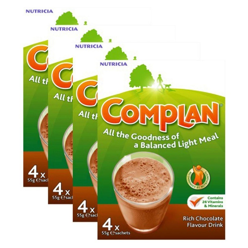 Chocolate Flavour Nutritional Drink – 4 Packs (16 X 55G Sachets)