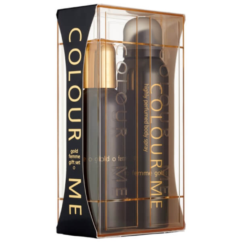 Colour Me Femme Gold Eau de Parfum Spray 100ml Gift Set 100ml