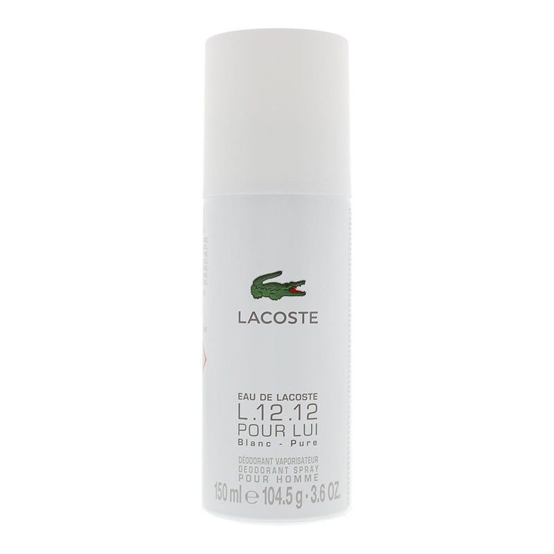 Lacoste Eau de Lacoste L.12.12 Pour Lui Blanc – Pure Deodorant Spray 150ml