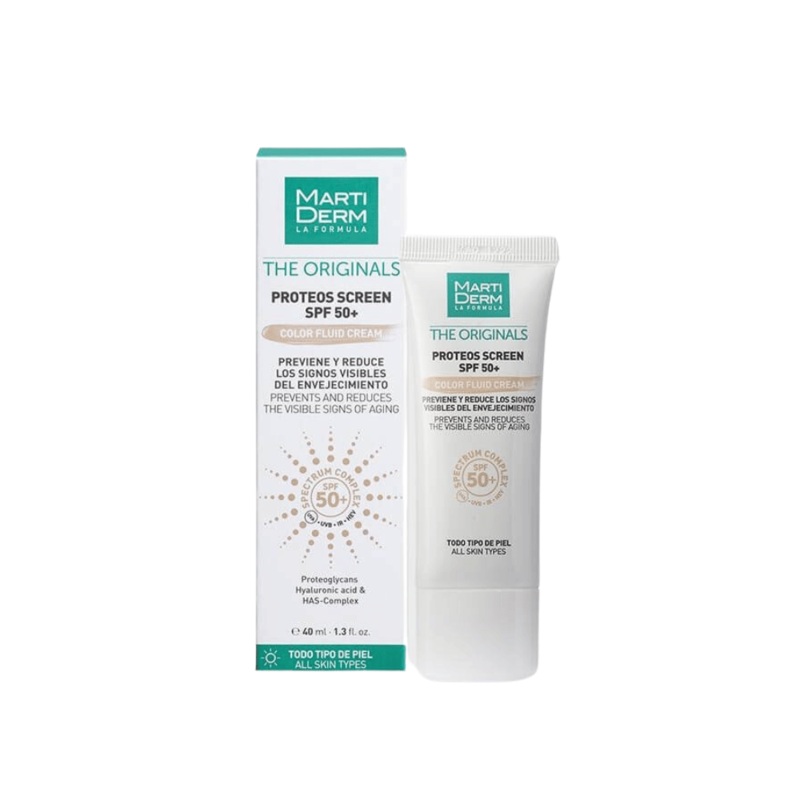 The Originals Proteos Screen Spf 50+ Color Fluid Cream 40ml