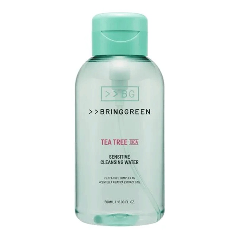 BRING GREEN Tea Tree Cica Sensitive Cleansing Water 500ml
