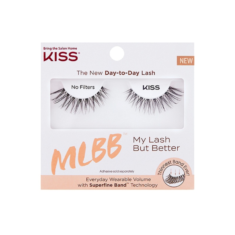 Kiss MLBB False Eyelashes No Filters 82740