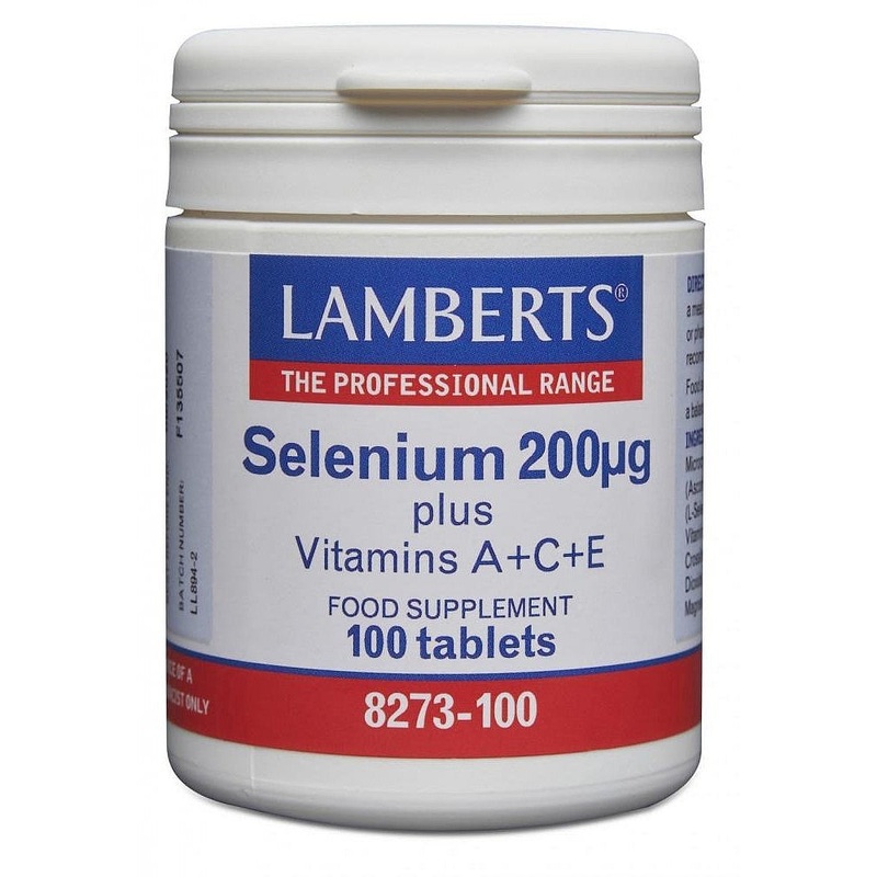 Selenium 200g + A + C + E 100 tablets