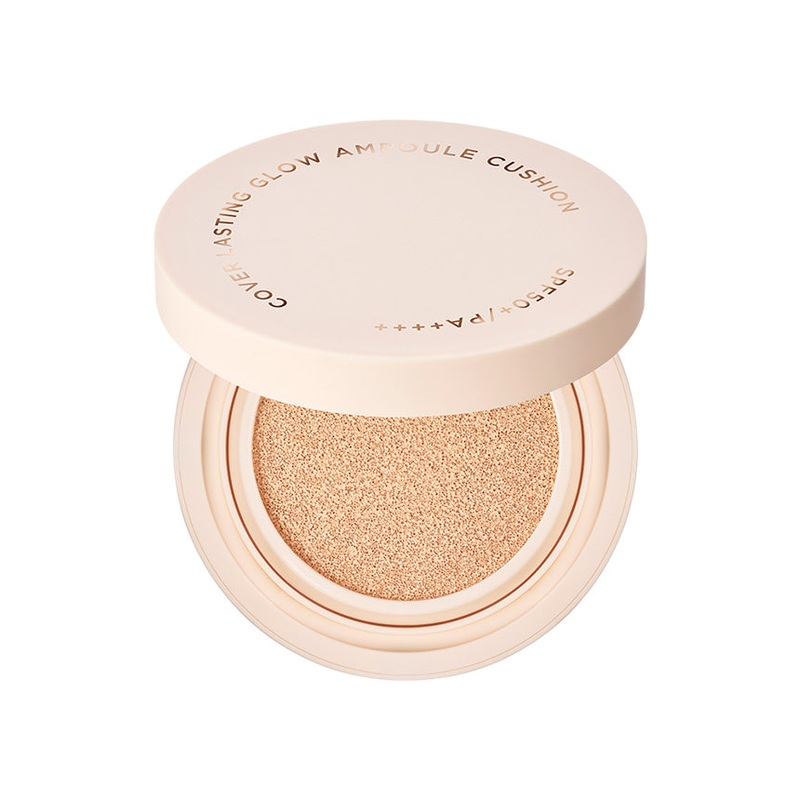 CHOSUNGAH BEAUTY Cover Lasting Glow Ampoule Cushion SPF50+ PA++++ 12g 01 Light Beige