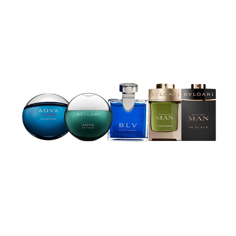 Bvlgari Bvlgari The Men’s Gift Collection 5pc Mini Set (M)