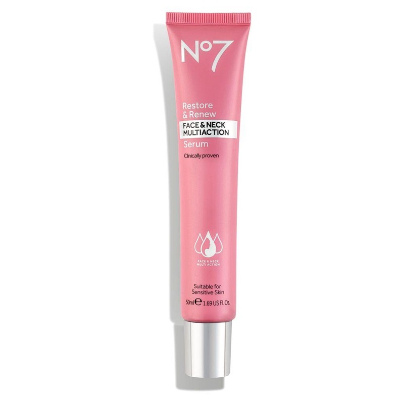 Restore & Renew Face & Neck Multi Action Serum 50Ml