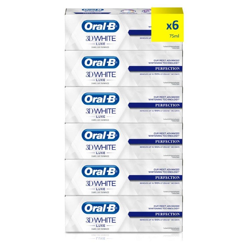 3D White Luxe Perfection 6 Month Toothpaste Bundle