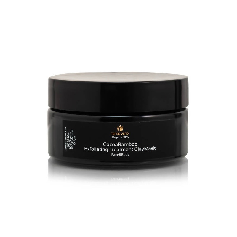 Terre Verdi CocoaBamboo Exfoliating Treatment ClayMask for Face and Body – 200ml