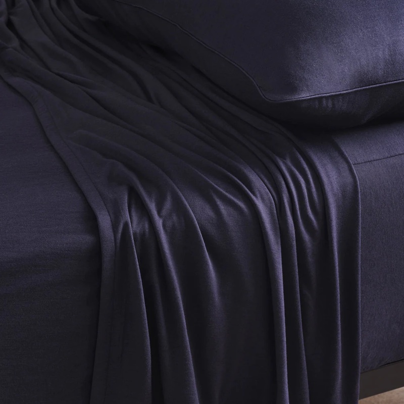 Merino Jersey Flat Sheet – Arabian Nightsky – Double