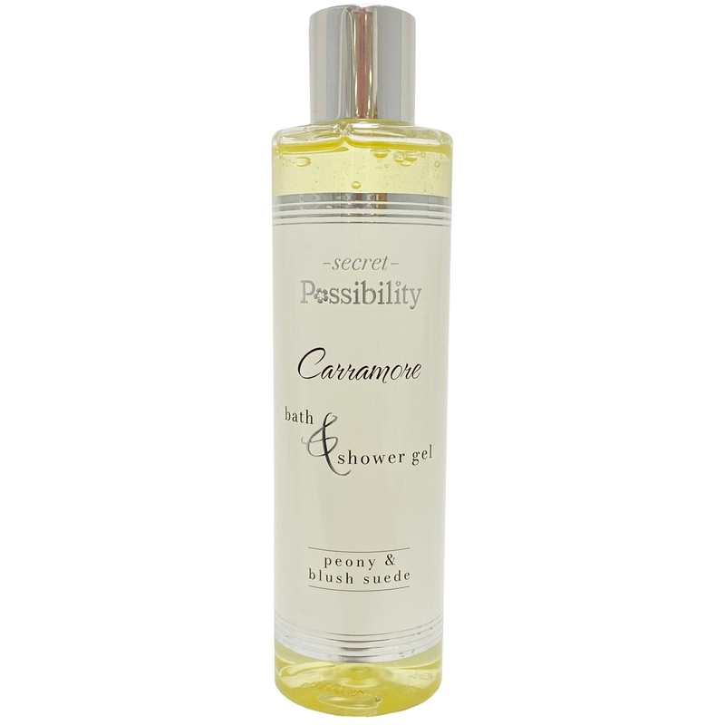 Possibility Secret Bath & Shower Gel Carramore W Peony & Blush Suede