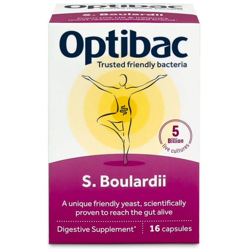 Saccharomyces boulardii 16 capsules