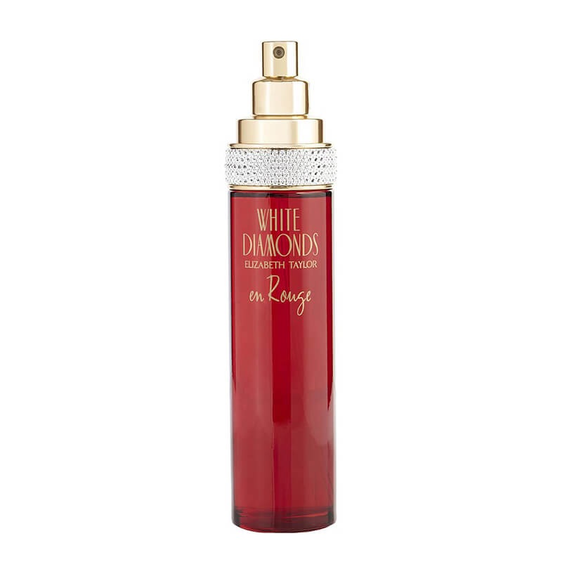 Elizabeth Taylor White Diamonds En Rouge (Tester No Cap) 100ml EDT (L) SP