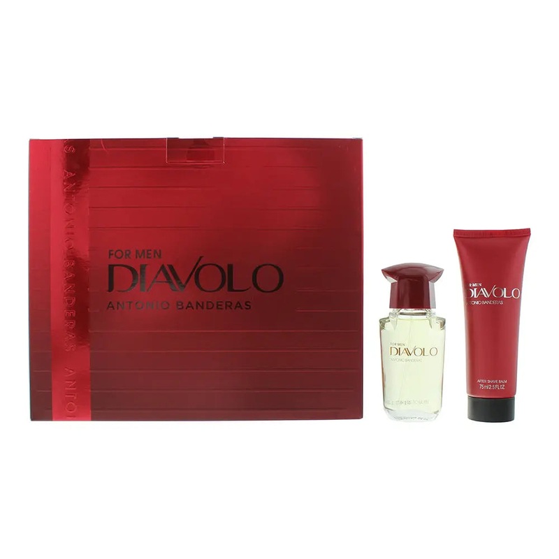Antonio Banderas Diavolo 2 Piece Gift Set: Eau de Toilette 50ml – Aftershave Bal