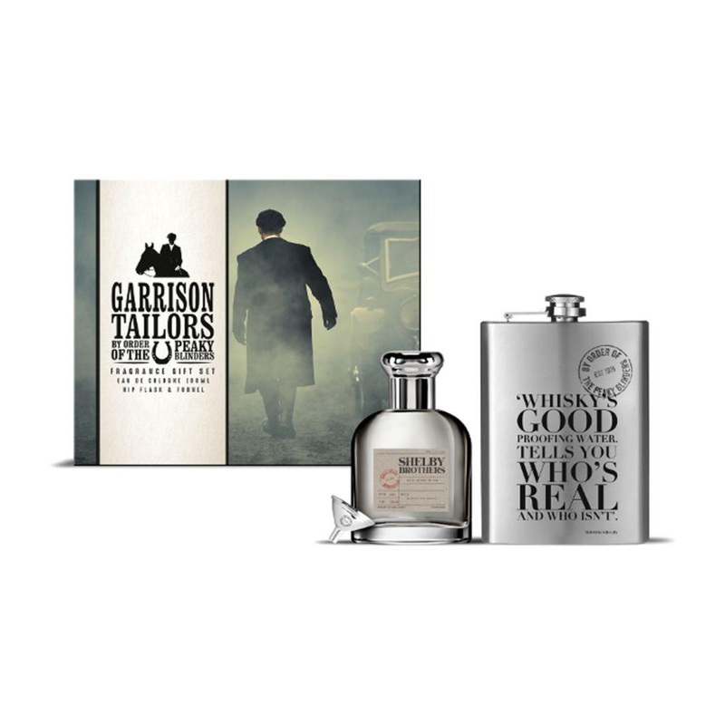 Hip Flask & Eau De Toilette Gift Set