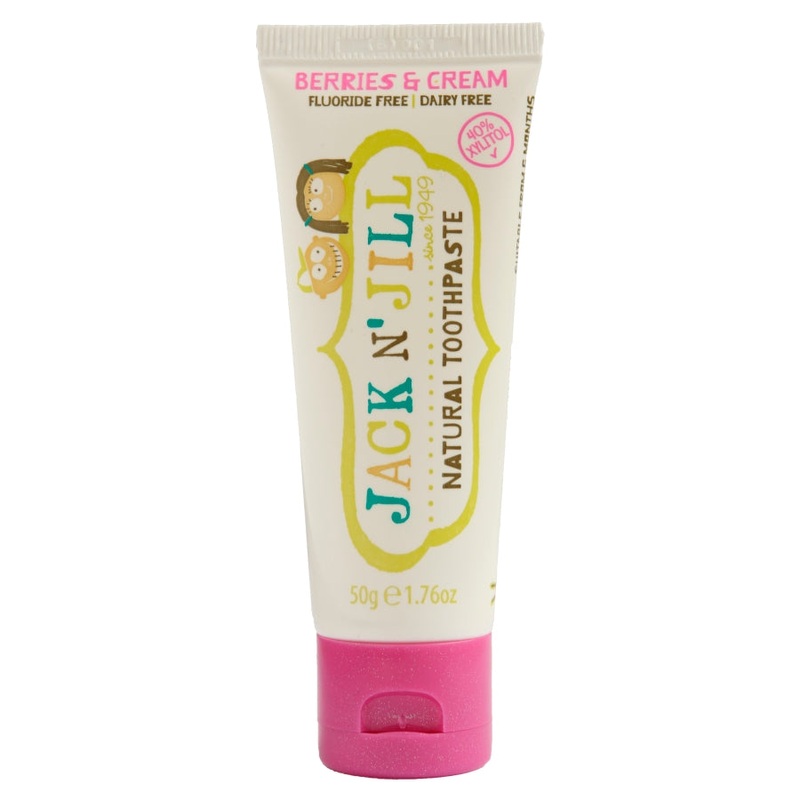 Natural Toothpaste Berries & Cream 50g