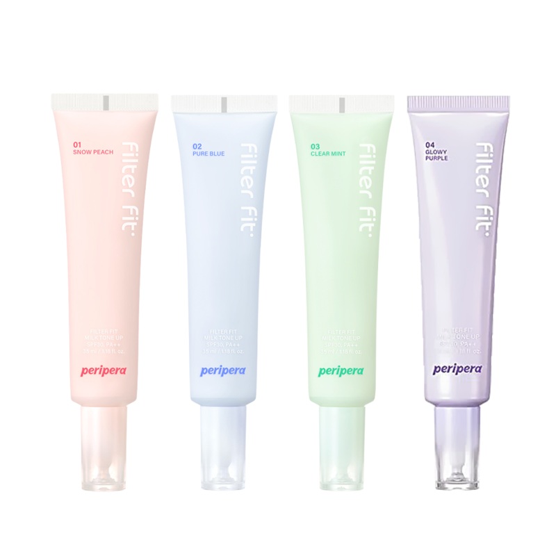 peripera Filter Fit Milk To Tone Up SPF30 PA++ 35ml #01 Snow Peach