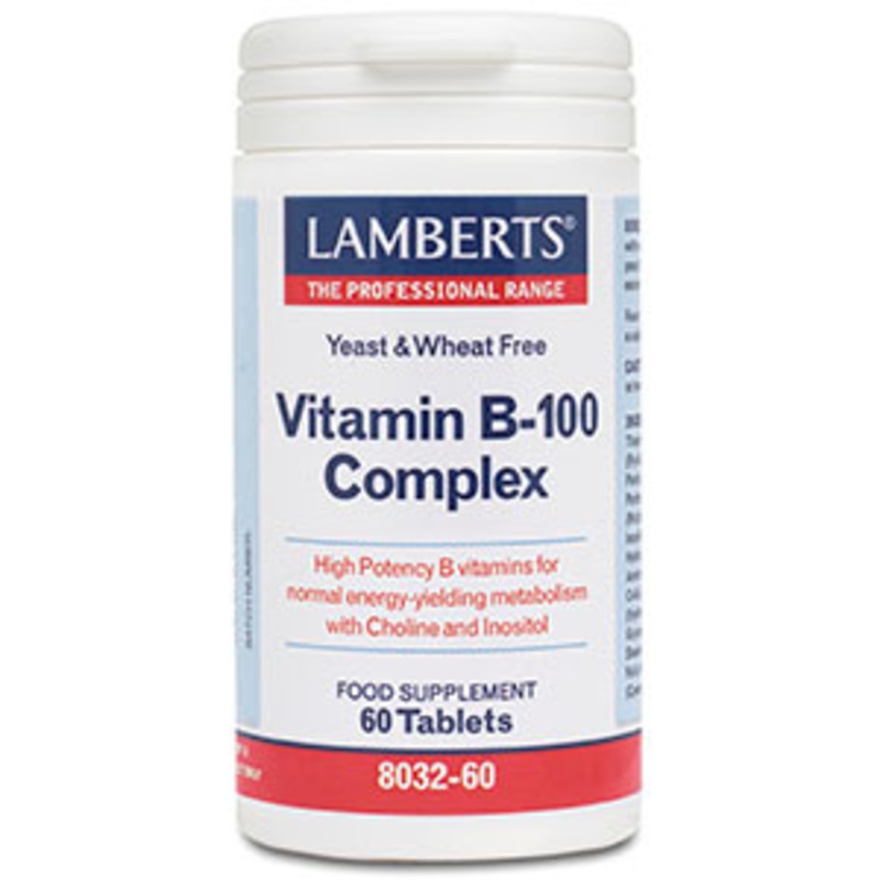Vitamin B-100 Complex 60 tablets