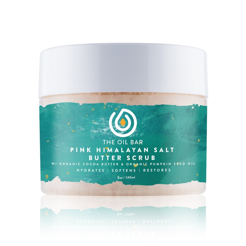 Aromatherapy Pink Himalayan Salt Butter Scrub